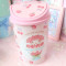 美乐蒂Mymelody垃圾桶塑料垃圾筒家用客厅卧室卫生间垃圾篓大纸篓_4 樱桃melody垃圾桶