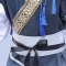 六一儿童演出服汉服男童古装三字经书童女幼儿园小孩表演服装可爱创意萌趣儿童舞台演出服 100cm 酒红上衣博士款