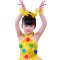 儿童演出服亮片幼儿园舞蹈服男女童表演服幼儿蓬蓬裙爵士舞服夏季女孩子洋气裙子 120cm 湖蓝色