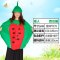 六一幼儿园小朋友手工衣服儿童水果蔬菜表演服装演出服装通用家居服简约小清新儿童家居服 120cm 苹果儿童