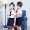六一儿童表演演出服装中小学生诗歌朗诵校服幼儿园大合唱服男女童学院风韩版男孩子女孩子夏季套装 140cm 小飞袖男款