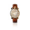 GaGa MILANO Manuale 40MM系列紫罗兰色石英表手表 5021.9 咖啡色