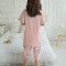 茵珠麗YinZhuli 2018夏季棉质产前产后短袖月子服孕妇服睡衣 夏天坐月子哺乳喂奶衣家居服套装6031 L码 6号款