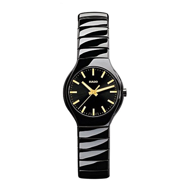 雷达(RADO)瑞士手表真系列时尚休闲简约商务石英女士手表R27655062 R27655062