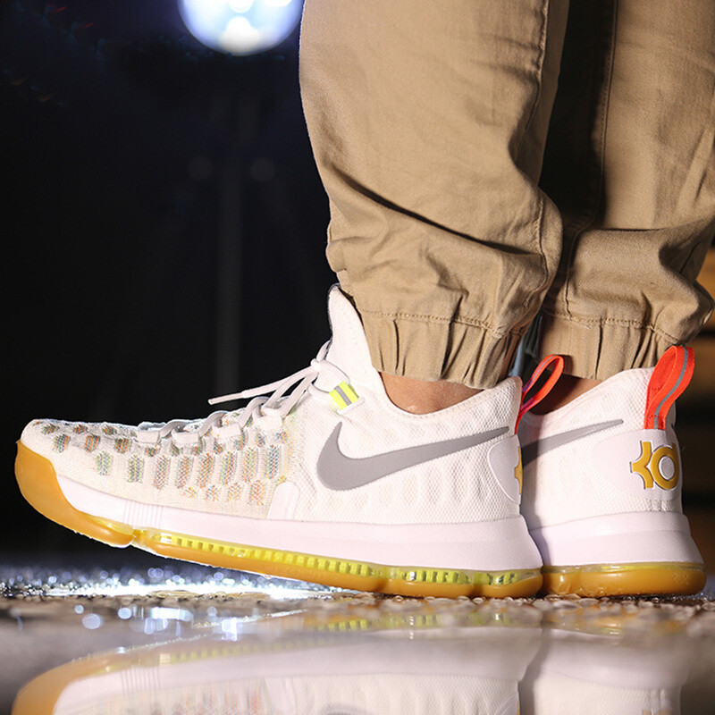 NIKE耐克男鞋春秋款ZOOMKD9EP运动鞋实战篮球鞋844382-900 KD9杜兰特9代844382-900 42.5-9