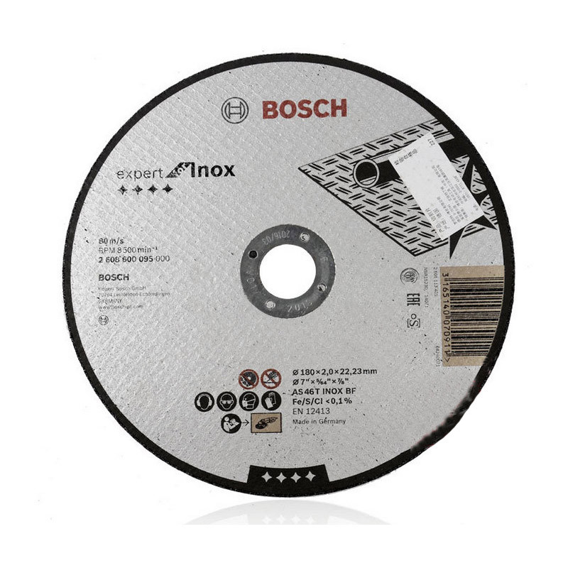 博世（Bosch） 不锈钢切割片125x1.6x22.23mm