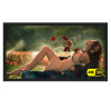 经科JK画框投影幕布投影机小边框N4-FL/W1玻纤灰幕100寸16:10