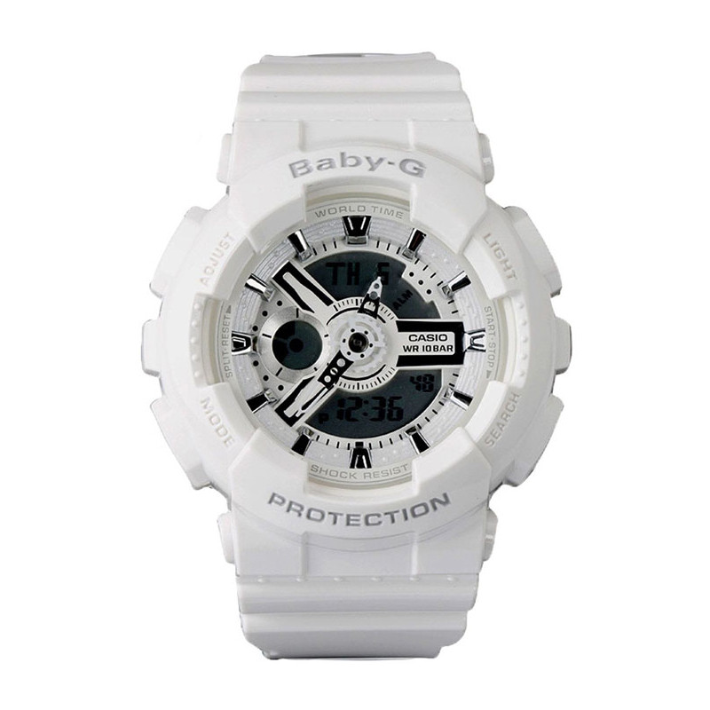 CASIO卡西欧 BABY-G 系列防震防水双显运动女士石英表 BA-110-7A3 BA-110-7A3