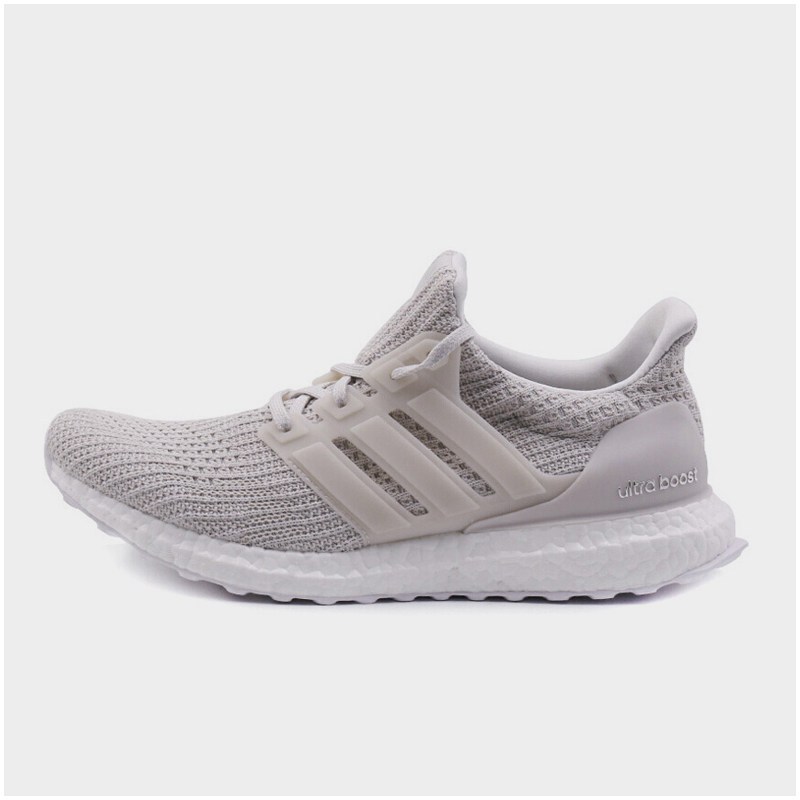 adidas阿迪达斯男子UltraBOOST舒适透气耐磨训练跑步鞋-BB6177 云母粉/一度灰 40.5