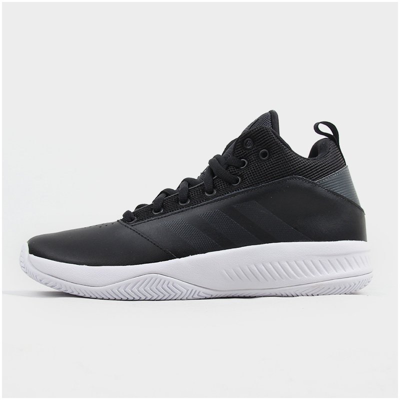 Adidas阿迪达斯男鞋夏季运动鞋缓震耐磨团队基础实战篮球鞋-DA9857 1号黑色/碳黑 45