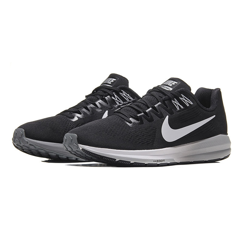 【自营】NIKE耐克男鞋跑步鞋Air Zoom气垫透气缓震运动鞋904695， 904695-001黑+白+狼灰黑+冷灰黑+深灰黑 42码