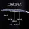 都利路二层牛皮自动扣皮带男士真皮腰带休闲商务牛皮腰带 男 110cm R616金-黑