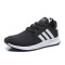 【自营】adidas阿迪达斯三叶草男子休闲鞋鹿晗同款X_PLR简版NMDBY8688 BY8688一号黑+亮白+一号黑 44码