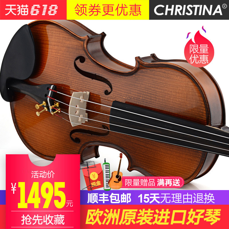 EU1000B Christina克莉丝蒂娜小提琴 原装进口欧洲制作小提琴 1/4