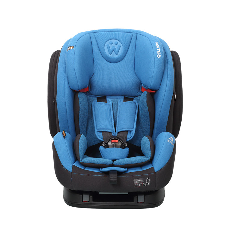 惠尔顿全能宝3儿童安全座椅isofix接口约9个月-12岁 爱琴蓝