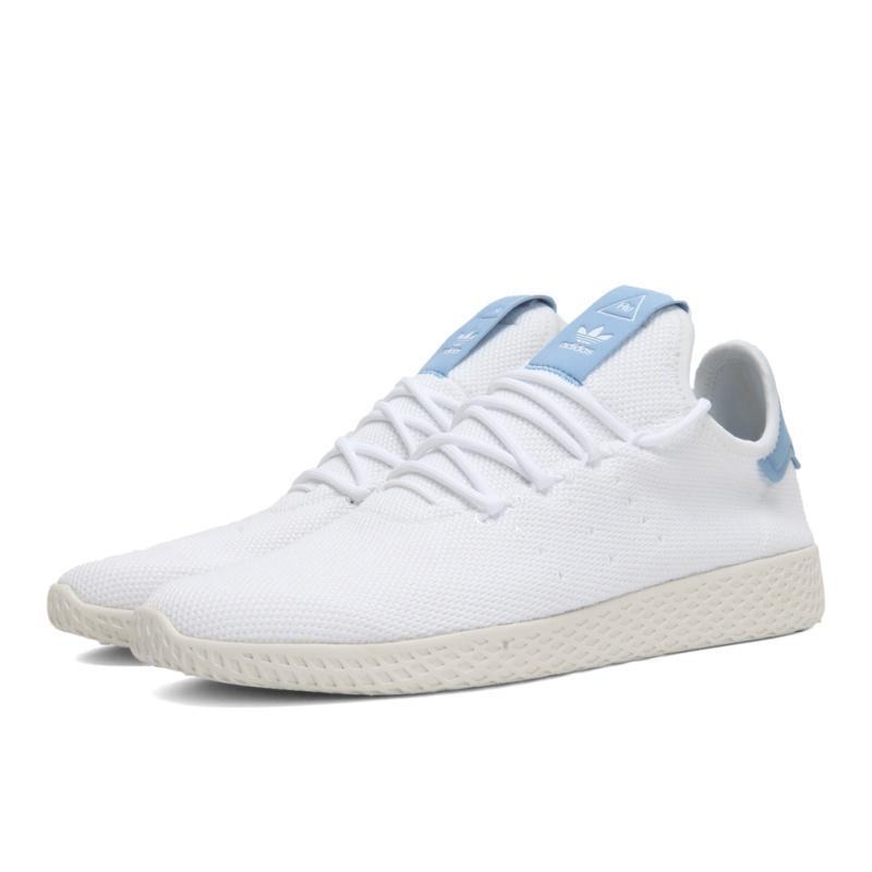 adidasOriginals阿迪三叶草2018中性PWTENNISHUDIRECT_1 亮白/烟灰蓝 37码