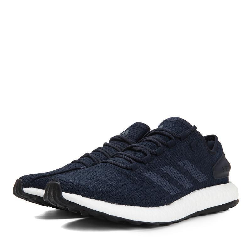 adidas阿迪达斯2018中性PureBOOST跑步鞋_7_5 学院藏青蓝/暗靛蓝/影迹蓝 41码