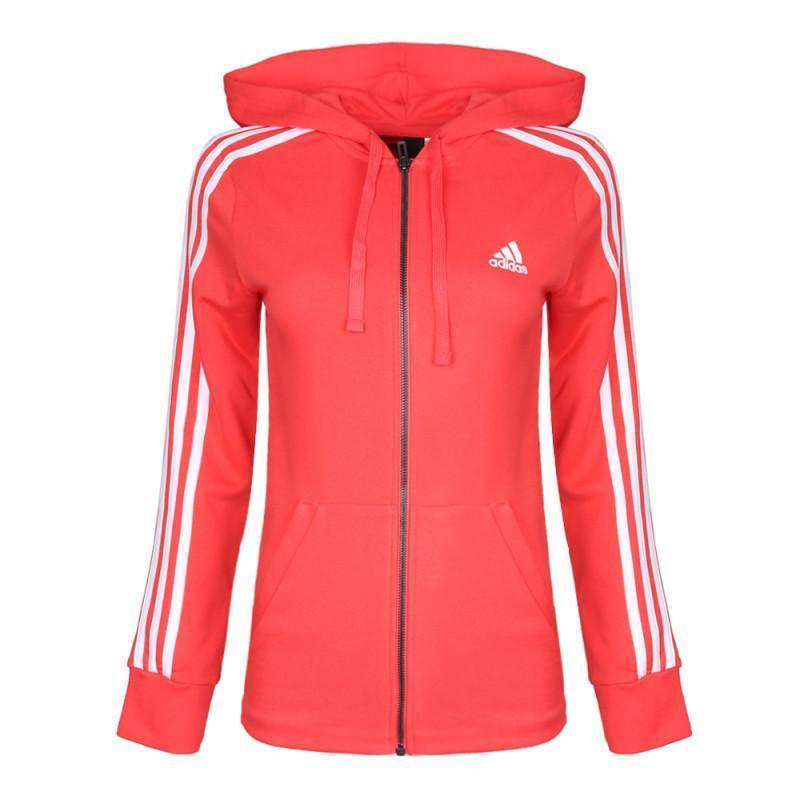 adidas阿迪达斯2018女子ESS3SFZHSL针织外套_2_6 XXL 红