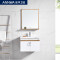安华卫浴（ANNWA）浴室柜组合挂墙洗手盆卫浴柜洗漱台 默认尺寸 N3D85G15