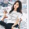 韩都衣舍2018韩版女装夏装新款字母学生宽松上衣短袖T恤EQ10918婋_1 XS 白色