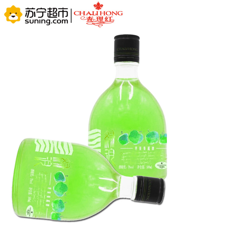 查理红苹果露酒500ml