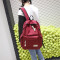 韩版双肩包男女中学生书包时尚简约大容量学院风休闲电脑旅行背包_1 黑色款六