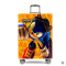 卡通女孩小雨弹力箱套拉杆箱旅行旅游登机行李箱保护罩防尘防划袋 默认尺寸 保护罩29-32寸