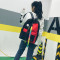 书包女韩版原宿ulzzang高中学生校园少女心可爱萌双肩包软妹背包_5 黑白色