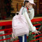 书包女韩版原宿双肩包简约百搭校园学院风高中学生潮背包ulzzang_2 粉色