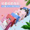 儿童钱包短款拉链可爱男女孩卡通学生动漫米奇hellokitty钱包_4 粉色kitty