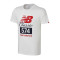 New Balance/NB男短袖T恤2018新款圆领针织休闲运动上衣AMT81543.. S AMT81543-WT白色
