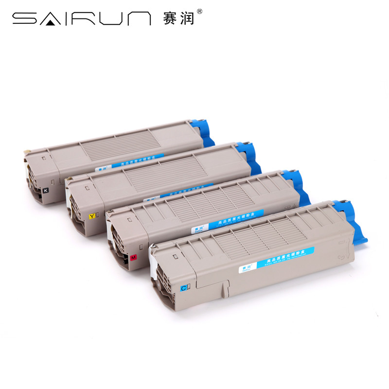 赛润(Sairun)适用OKI C5650粉盒C5650N硒鼓墨盒碳粉打印机 黄色