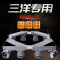 专用款8脚4轮带刹车（灰）.
