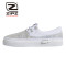 Zipz Hermost Zin 拉链可拆卸鞋面 低帮休闲帆布鞋 男女时尚百搭鞋 灰色 35.5