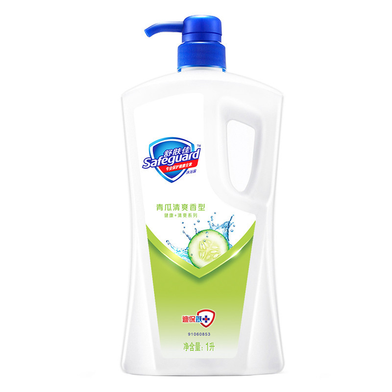 舒肤佳 青瓜清爽香型 沐浴露 1000ML（单位：瓶）
