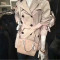 国内现货 COACH/蔻驰 品新款帆布迷你饺子包女士手提包F27580 XS 黑灰色【拼邮】