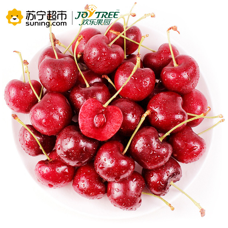 欢乐果园 加拿大进口车厘子 2磅装（约900g） 果径约26-28mm 新鲜水果