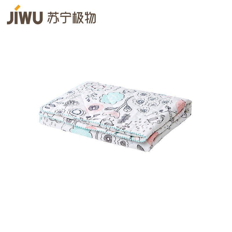 苏宁极物儿童绗缝被