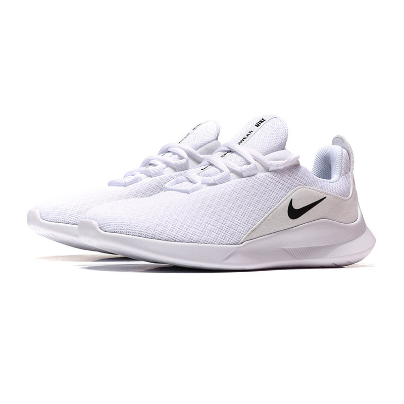 NIKE耐克女鞋休闲鞋2018新款透气轻便舒适运动鞋AA2185 AA2185-100白+黑 39码