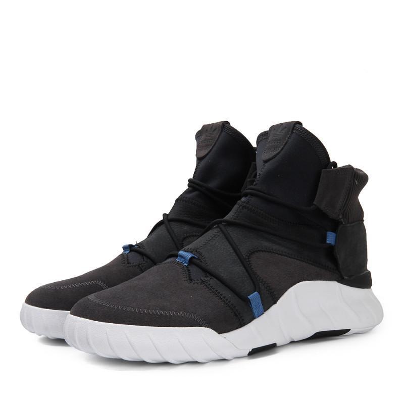 adidasOriginals阿迪三叶草2018中性TUBULARX2.0DIREC_1 1号黑色/灰色 44.5码