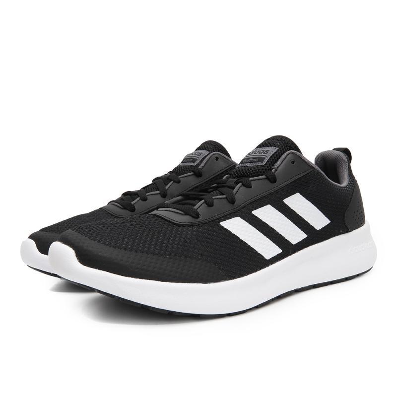 adidas阿迪达斯2018男子ELEMENTRACEPE跑步鞋DB1463_3 1号黑色/五度灰/亮白 47码
