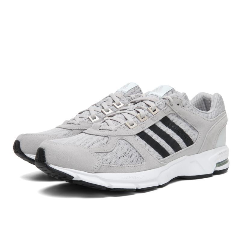 adidas阿迪达斯2018男子equipment10mPE跑步鞋DB0348_2 二度灰/1号黑色/浅蓝 43码