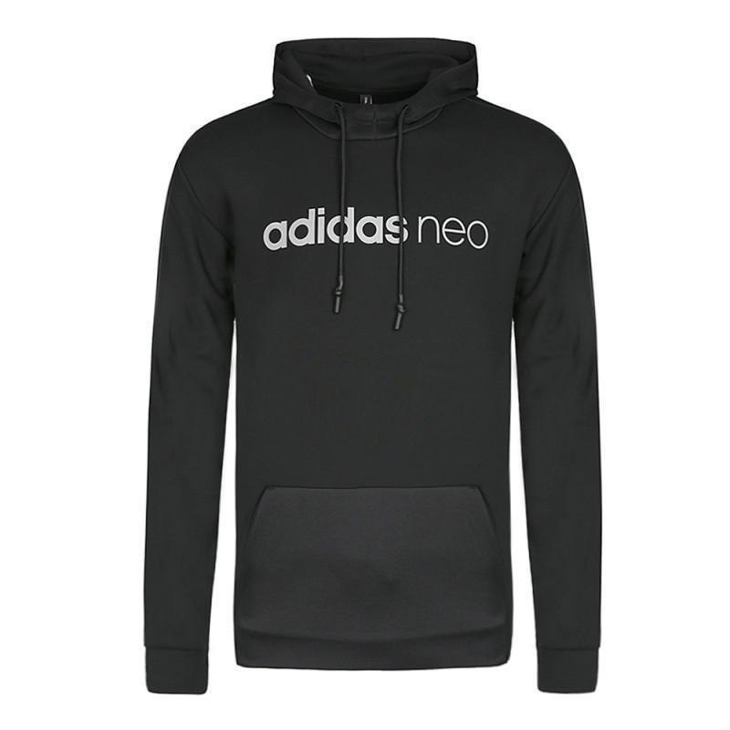 adidasneo阿迪休闲2018男子MCSHDYSPCR针织套衫_4 XXXL码 黑