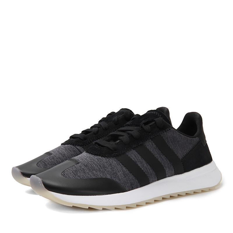adidasOriginals阿迪三叶草2018女子FLB_RUNNERWFOUNDA_5 1号黑色/五度灰 40码