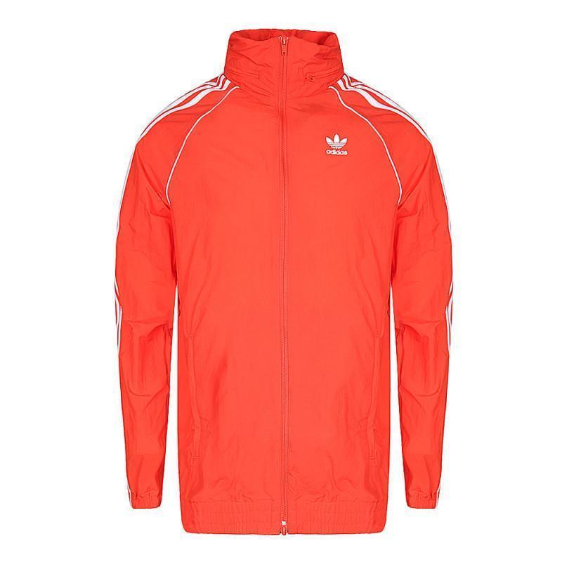 adidas阿迪三叶草2018男子SSTWINDBREAKER梭织外套CW1309_3 XXL 红