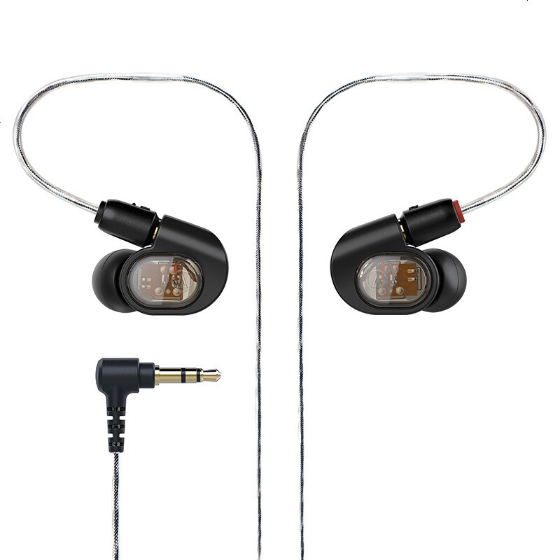 Audio-technica/铁三角ATH-E40 E50 E70专业双动圈入耳式耳机老铁味女毒人声