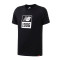 New Balance/NB男短袖T恤圆领针织运动休闲上衣AMT83572 M AMT83572-BK黑色