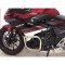 跑车GSX250R保险杠一字杠改装防摔杠防摔胶竞技杠保护杠配件 防摔胶套颜色备注