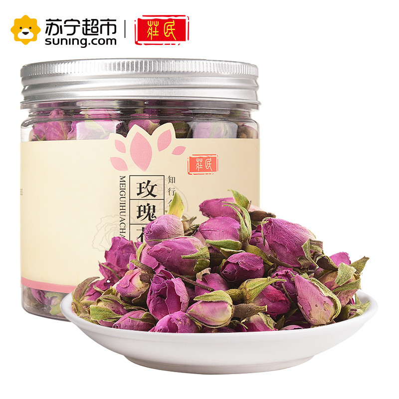 庄民 玫瑰花茶50g/罐
