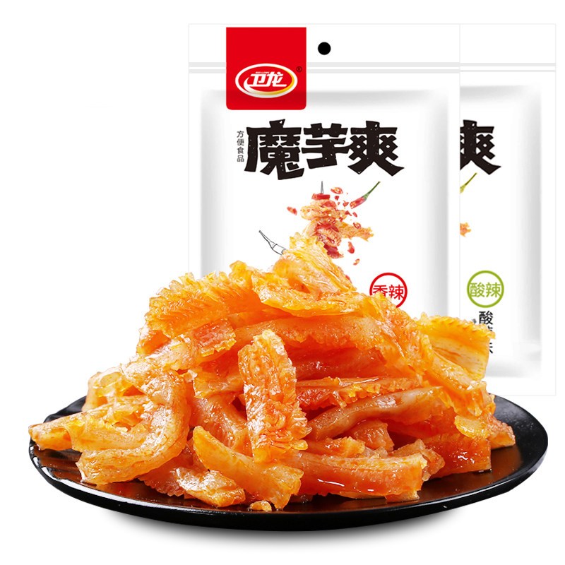 卫龙辣条 魔芋爽香辣味180g麻辣味
